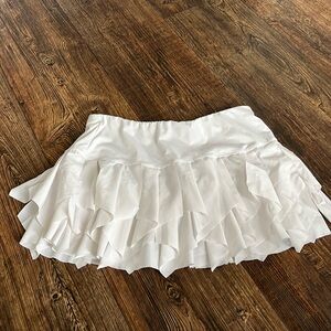 Lucky in love women’s tennis skirt